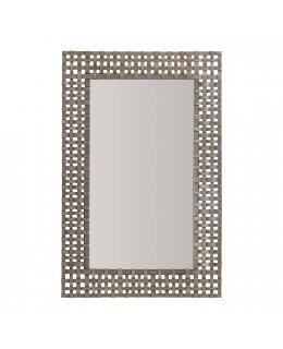 Capital Lighting 736103MM Metal Basket Weave Mirror